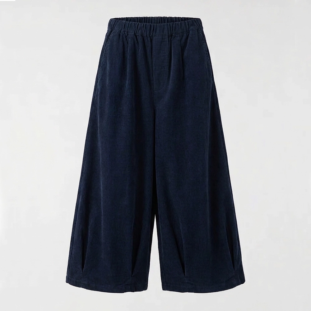 824111pantaloni blue wendy-trendy-pantelona-veloute-dark-blue-824111